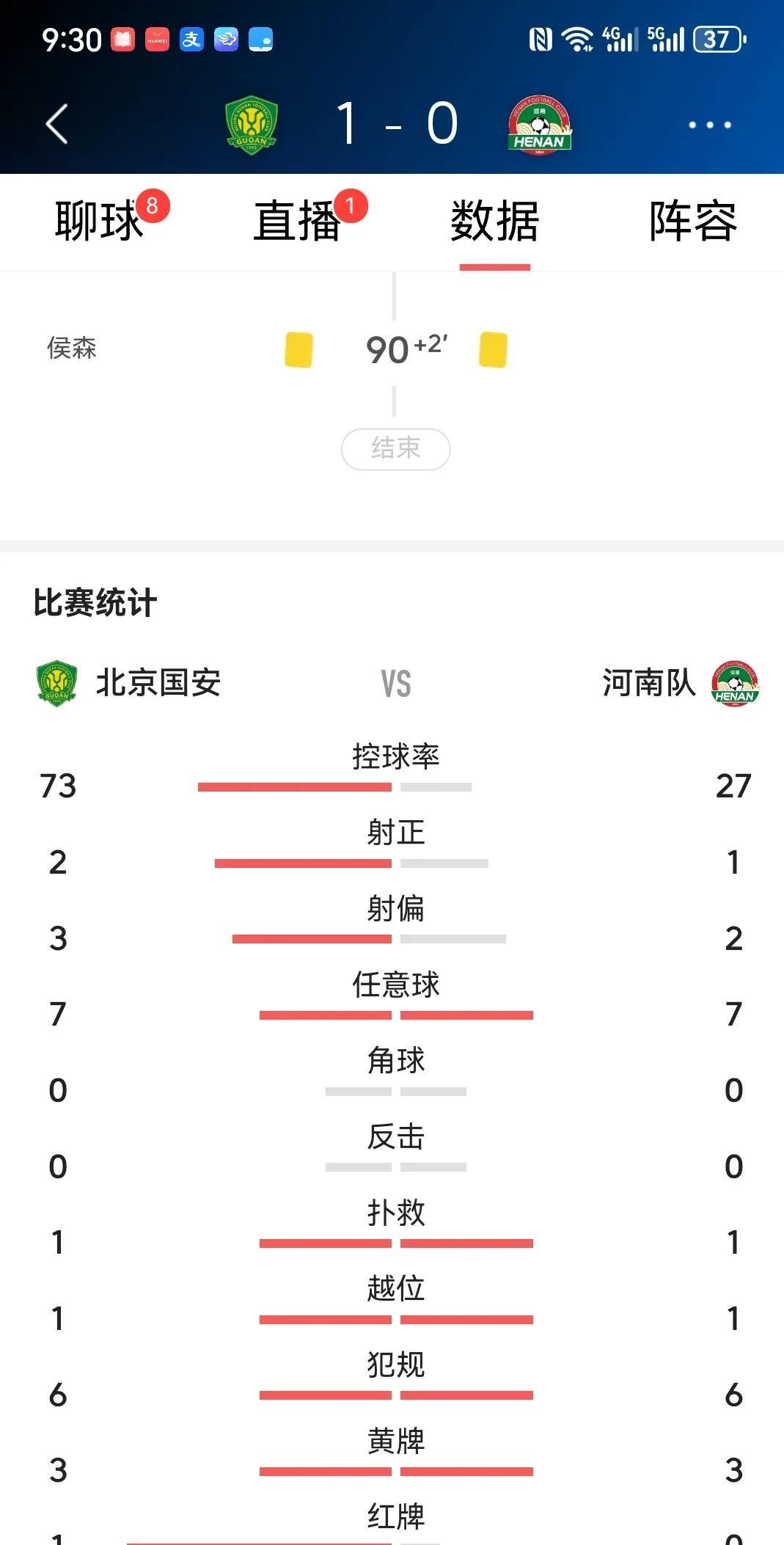 关于国安客场险胜，全取三分成功追赶排名积分榜的信息